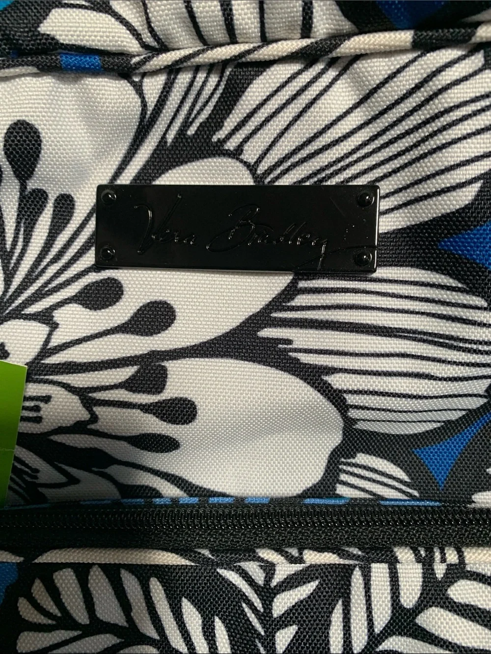 Vera Bradley Blue White Floral Kids Backpack